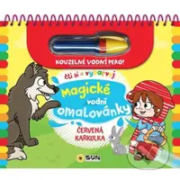 Červená karkulka - Čti a vybarvuj Magické vodní omalovánky - kniha z kategorie Omalovánky
