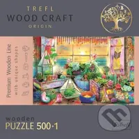 Plážový domek (Wood Craft Origin puzzle) - puzzle z kategorie Přírodní scenérie