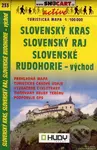 Slovenský kras, Slovenský raj, Slovenské rudohorie - východ 1:100 000