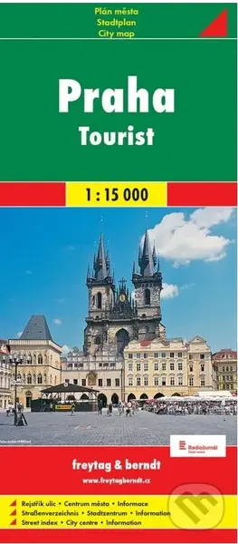 Praha - Tourist 1:15 000 (Plán města)