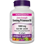 WEBBER NATURALS Pupalka Dvojročná 1000 mg 90 kapsúl