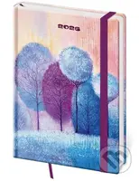 Týdenní diář 2026 A5 Vario Eden s gumičkou