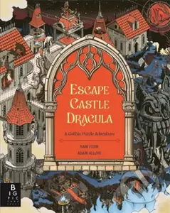 Escape Castle Dracula (A Gothic Puzzle Adventure) - Sam Fern, Adam Allori (ilustrátor) - kniha z kategorie Horory