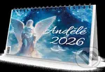 Stolní kalendář Andělé 2026