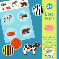 Bingo Feathers&Fur (ENG: Educational games - Memo, Loto, Domino) - hra z kategorie Vzdělávací hry