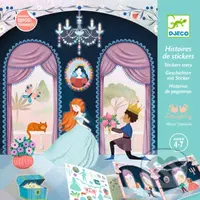 Život v zámku (príbehy zo samolepiek odnímateľných v mapke)