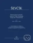 Škola houslové techniky op. 1, sešit 4 (Cvičení dvojhmatová a flažoletová) - kniha z kategorie Hudba
