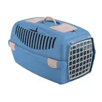 STEFANPLAST Gulliver 3 prepravka modrá s plastovými dvierkami 61x40x38