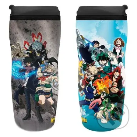 Cestovný hrnček My Hero Academia - Heroes vs. Villains