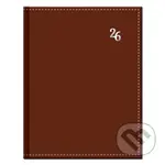 Manager diár NEAPOL 2026 (hnedý) (12-mesačný, týždenný, A4, stĺpcový)