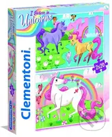 Supercolor Jednorožec - puzzle z kategorie Maxi dílky