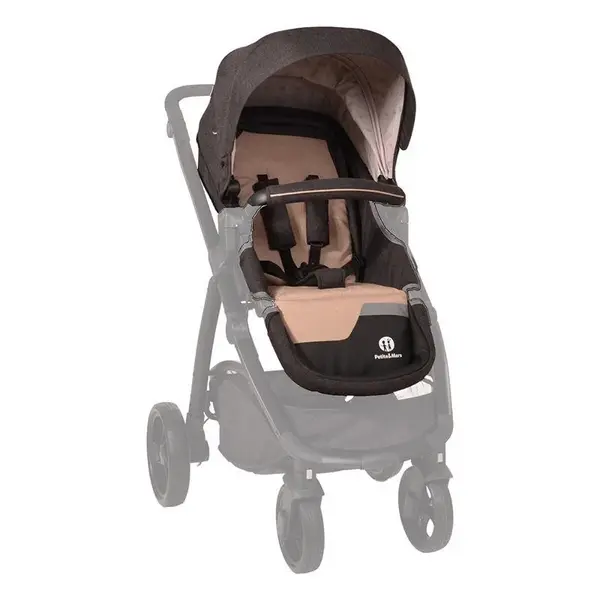 Športové sedadlo ku kočíku Vario/Spider - Black Melange