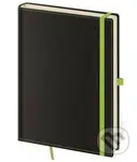 Zápisník Black Green L tečkovaný