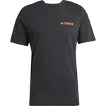 adidas TX MOUNTAIN TEE Pánské triko, černá, velikost