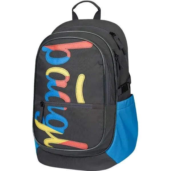 BAAGL CORE LOGO Školní batoh, černá, velikost