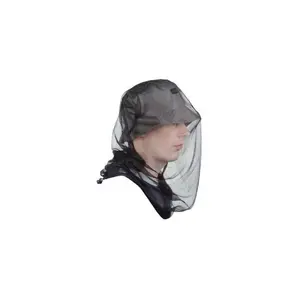 TREKMATES MOSQUITO NET Moskytiéra na klobouk, černá, velikost