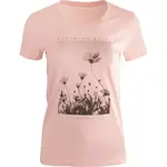 ALPINE PRO CUVA Dámské tričko, růžová, velikost