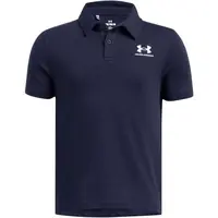 Under Armour ICON POLO Chlapecké triko, tmavě modrá, velikost S