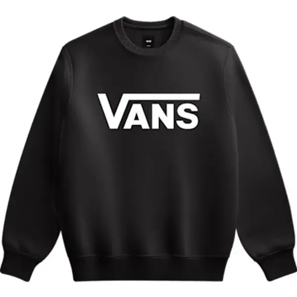 Vans CLASSIC III CREW Pánská mikina, černá, velikost