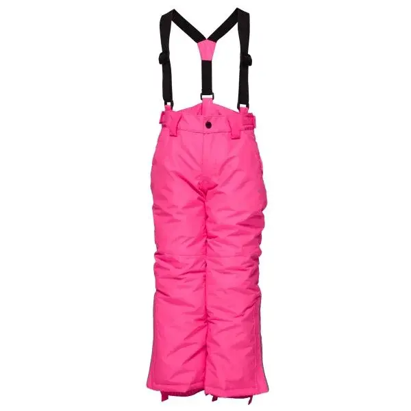 LOAP CUBOR Dětské lyžařské kalhoty, růžová, velikost 122-128
