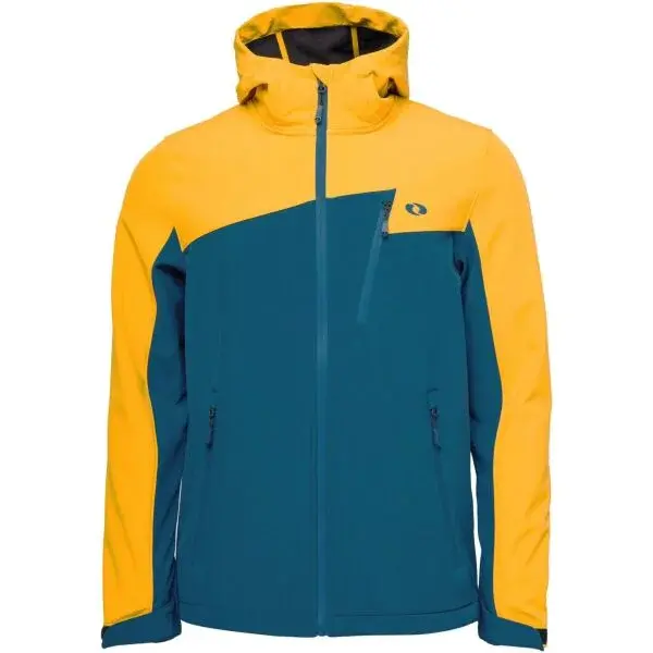 LOAP LURAD Pánská softshellová bunda, tyrkysová, velikost