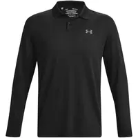 Under Armour PERFORMANCE 3.0 LS POLO Pánské tričko, černá, velikost L