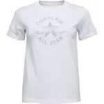 Converse CHUCK PATCH GLITTER Dámské tričko, bílá, velikost