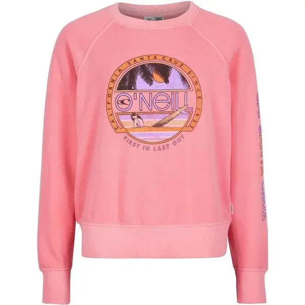 O'Neill CULT Dámská mikina, růžová, velikost