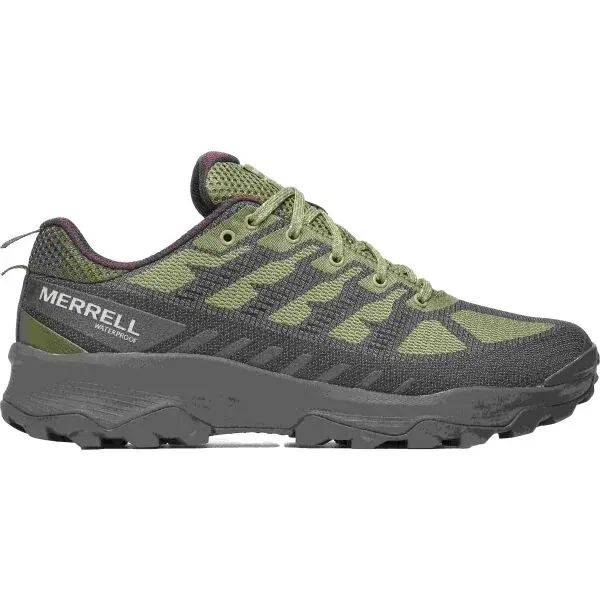 Merrell SPEED ECO WP Pánská treková obuv, khaki, velikost 45