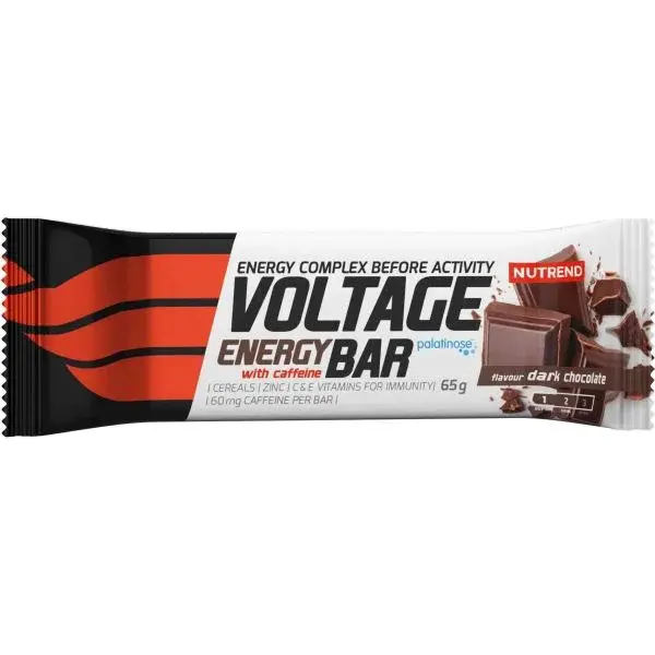 Nutrend VOLTAGE ENERGY 65 G ČOKOLÁDA Energetická tyčinka, , velikost 65 G