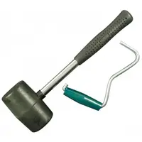 HIGHLANDER MALLET Gumová palička a vytahovák, tmavě šedá, velikost