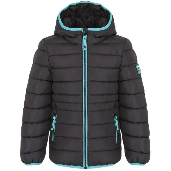 LOAP INPAL Dětská bunda, černá, velikost 158-164