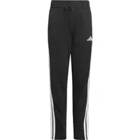 adidas ESSENTIALS 3-STRIPES FLEECE PANTS Juniorské tepláky, černá, velikost