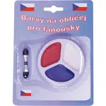 SPORT TEAM BARVY NA OBLIČEJ ČR 1 Barvy na obličej, , velikost