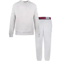 Fila IN COTTON BRUSHED FLEECE Pánská tepláková souprava, šedá, velikost