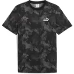 Puma ESSENTIALS CAMO AOP TEE Pánské triko, černá, velikost