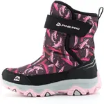 ALPINE PRO BENICO Dětská zimní obuv, růžová, velikost