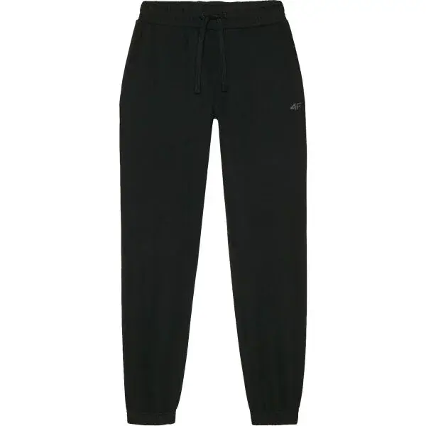 4F TROUSERS CAS Dámske tepláky, čierna, veľkosť