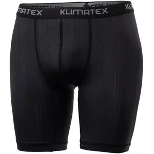 Klimatex BAX LONG Pánské funkční boxerky, černá, velikost