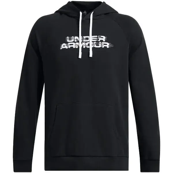 Under Armour RIVAL FLC TXTR CG Pánská mikina, černá, velikost