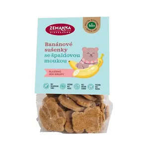 Zemanka BIO Špaldové banánové sušenky 100 g