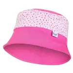 Little Angel Klobouk tenký Outlast® 3 | 42-44 cm tm.růžová/růžová-puntík lesk