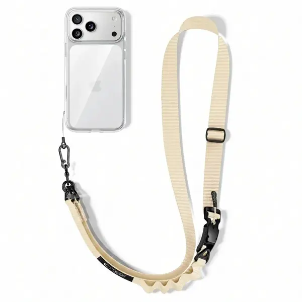 Tech-Protect C9S Crossbody popruh, béžový