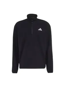 ADIDAS PERFORMANCE Športový sveter 'Adi365'  čierna / biela