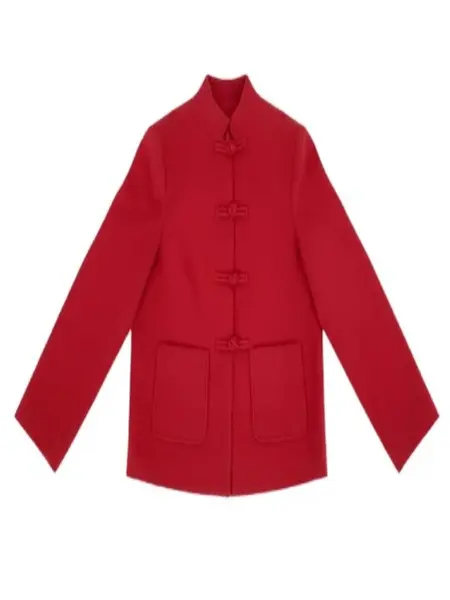VERO MODA Prechodná bunda 'VMREGINA'  červená