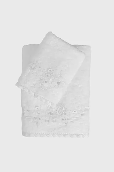 Soft Cotton Osuška PERLA s čipkou 85x160cm