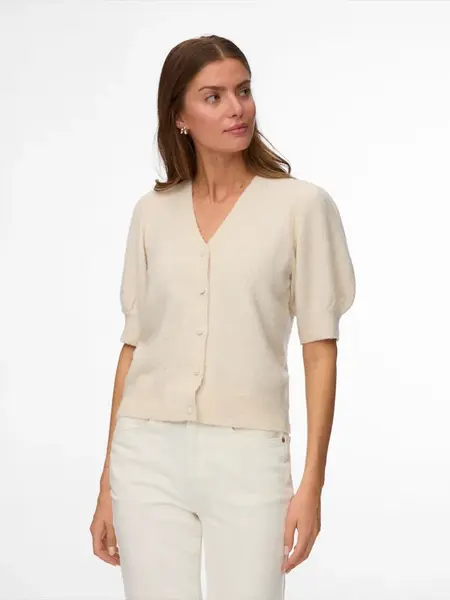 VERO MODA Kardigán 'VMDoffy'  béžová