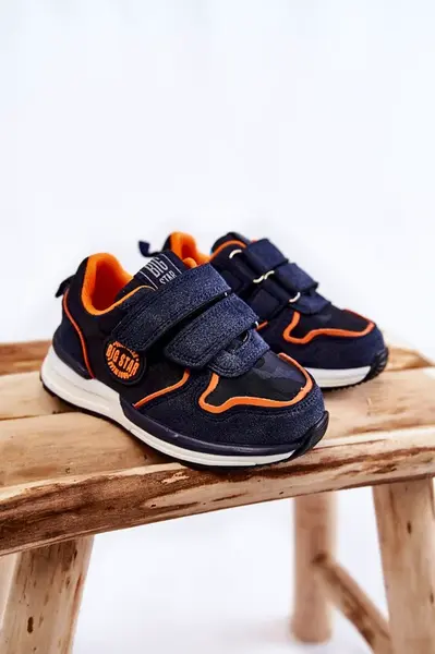 BIG STAR SHOES Dětská sportovní obuv na suchý zip Memory Foam System Big Star