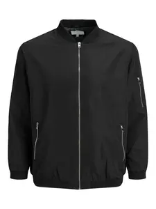 Jack & Jones Plus Prechodná bunda 'Rush'  čierna