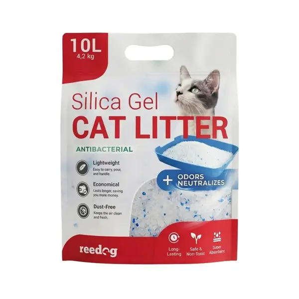 Reedog stelivo pre mačky Silica 10 l